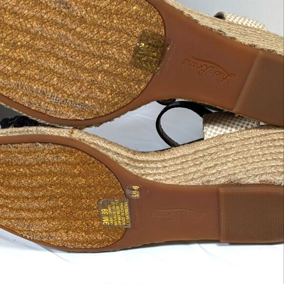 Lucky Brand Katereena Wedge Espadrilles Strap Sandal Size 9M/39 - Picture 6 of 12